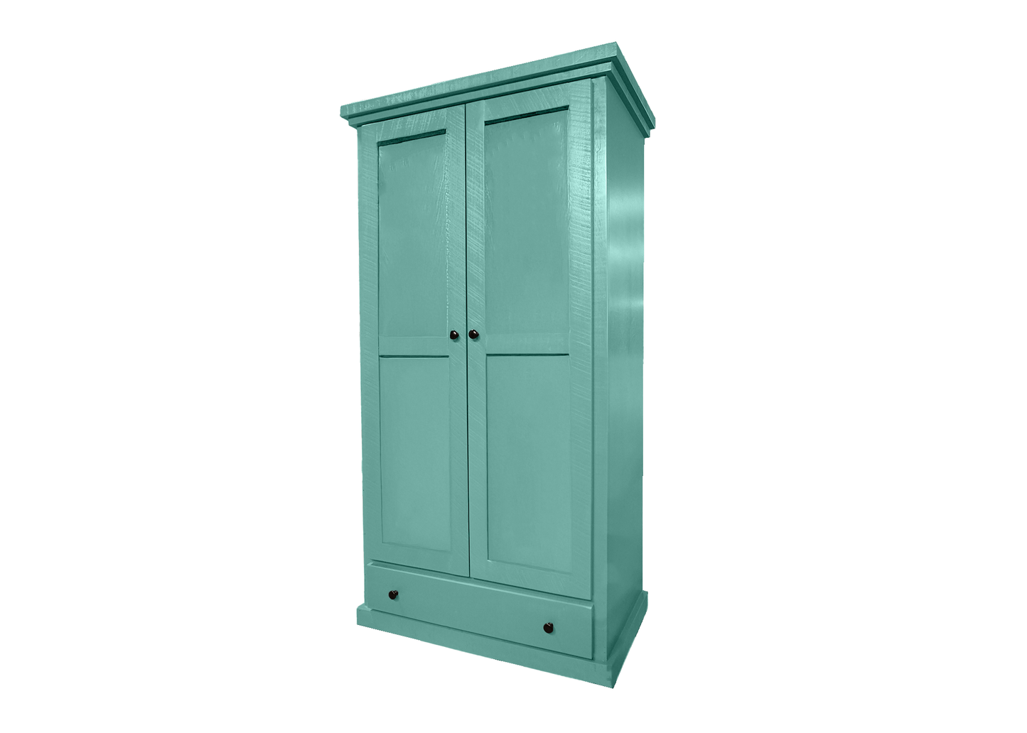 Farmhouse Solid Wood Wardrobe Armoire