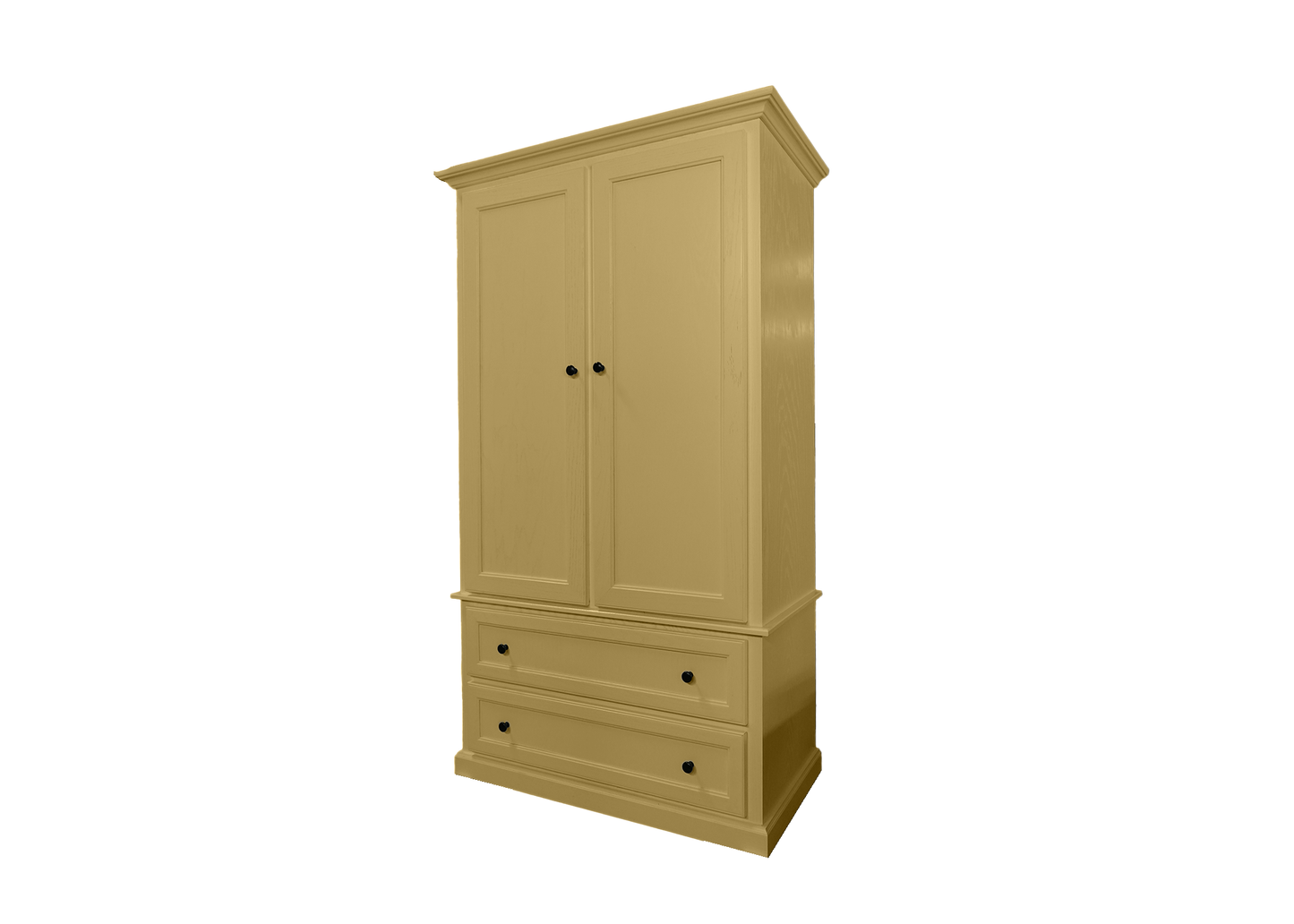 Modern Oak Solid Wood Wardrobe