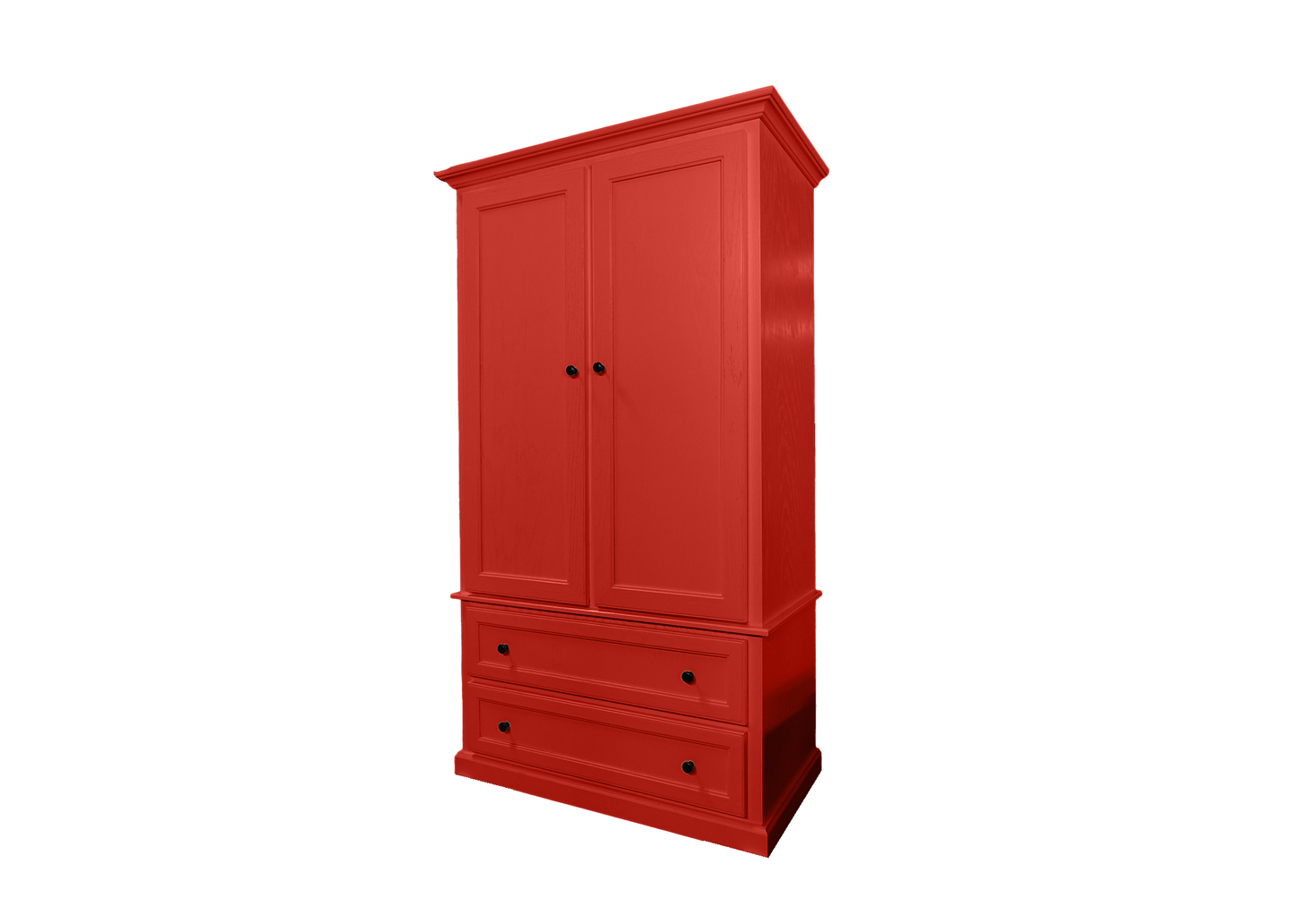 Modern Oak Solid Wood Wardrobe