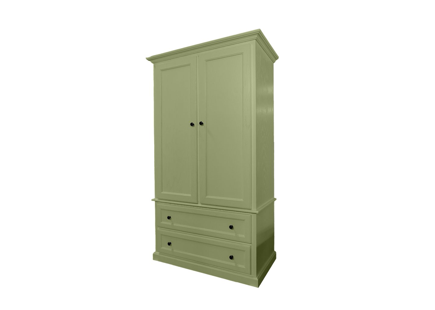Modern Oak Solid Wood Wardrobe