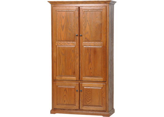 Traditional Oak Solid Wood Kitchen Pantry