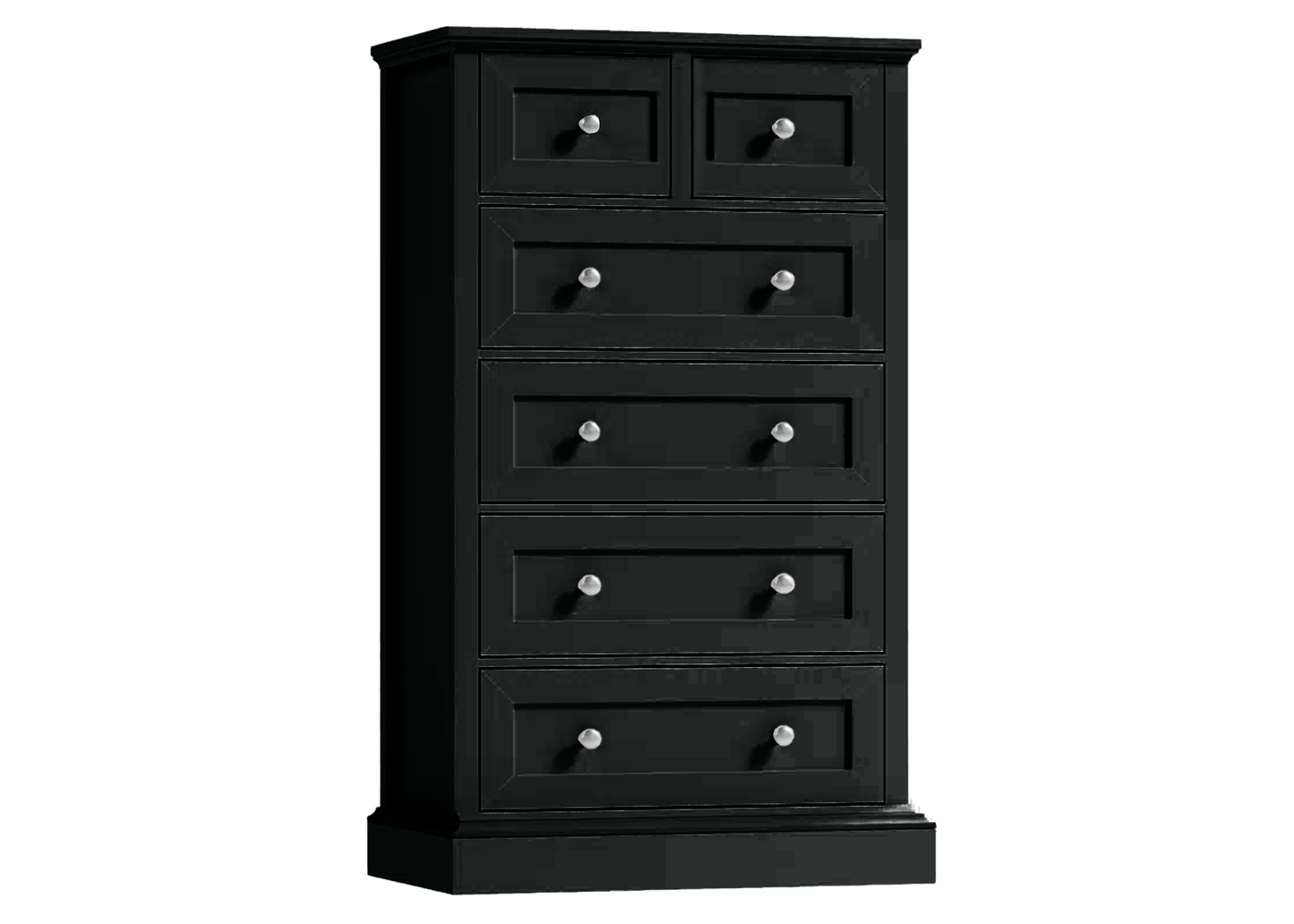 Modern Solid Wood 6 Drawer Dresser