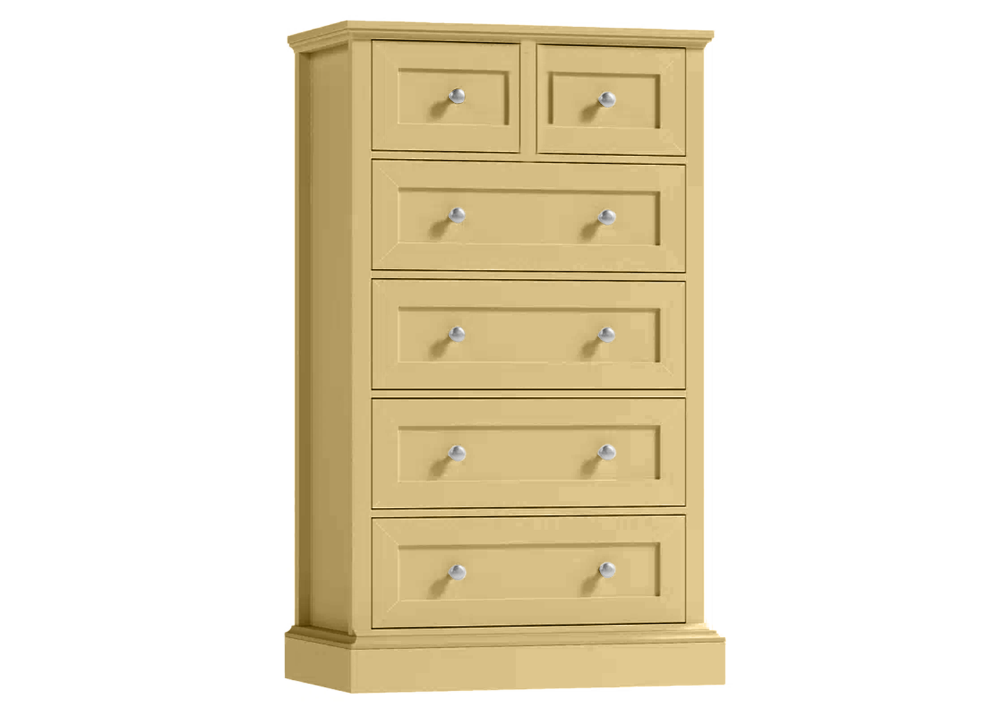Modern Solid Wood 6 Drawer Dresser