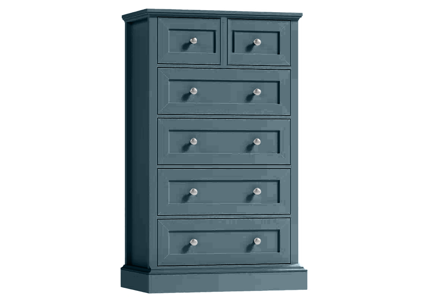 Modern Solid Wood 6 Drawer Dresser
