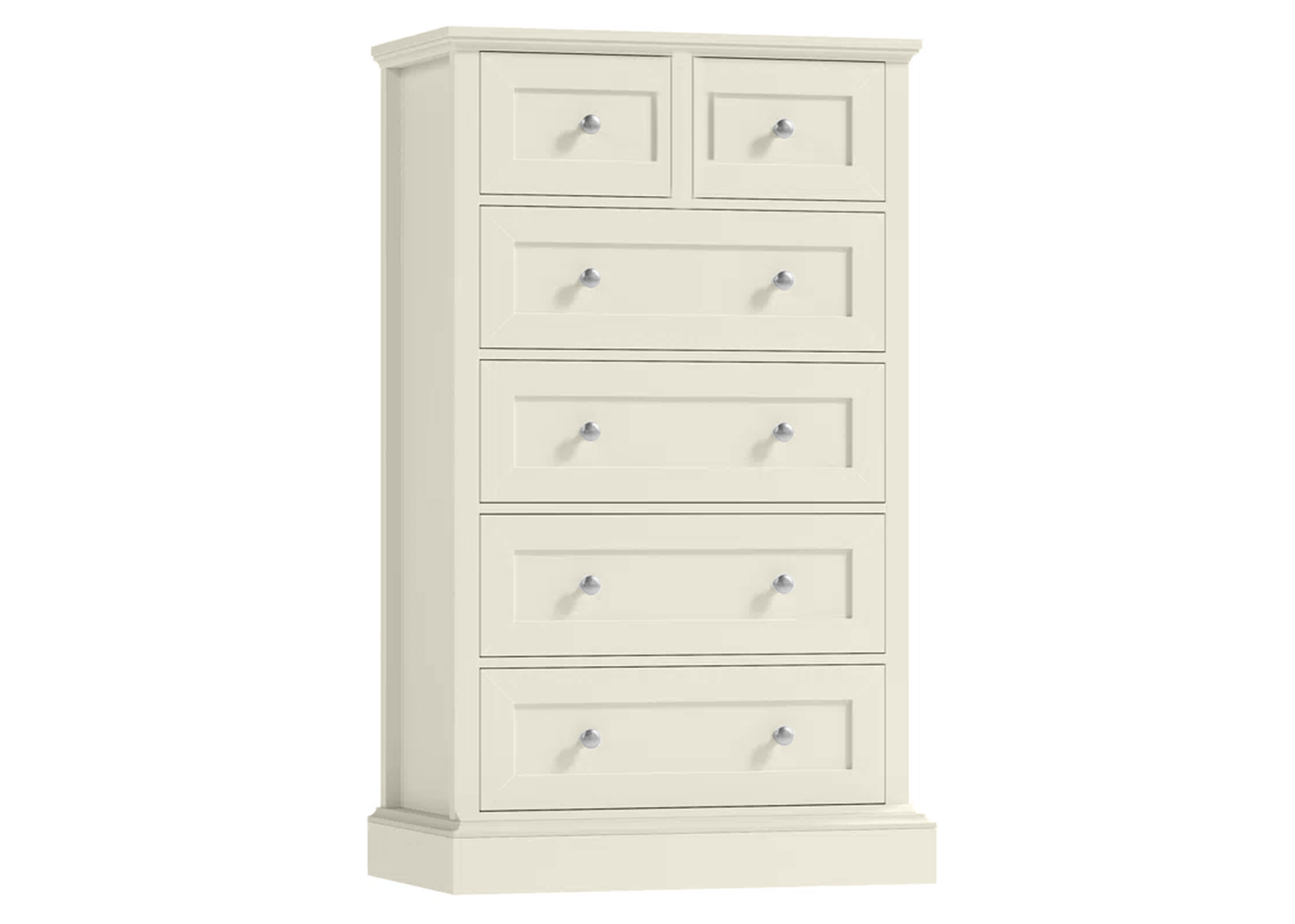 Modern Solid Wood 6 Drawer Dresser