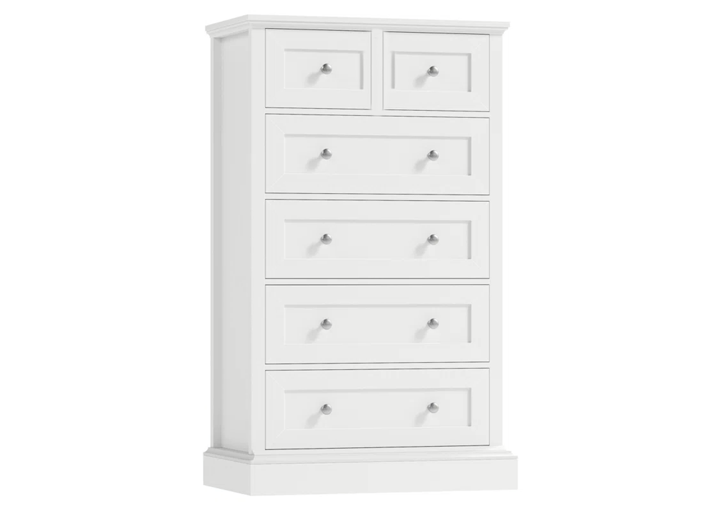 Modern Solid Wood 6 Drawer Dresser