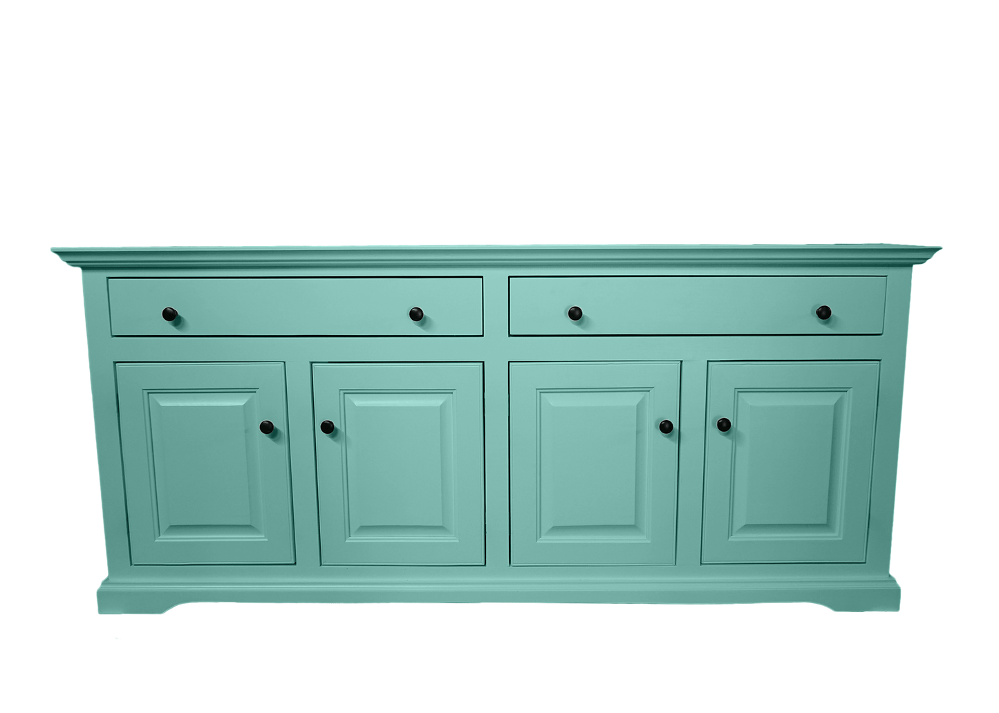 80" Traditional Solid Wood Sideboard Buffet