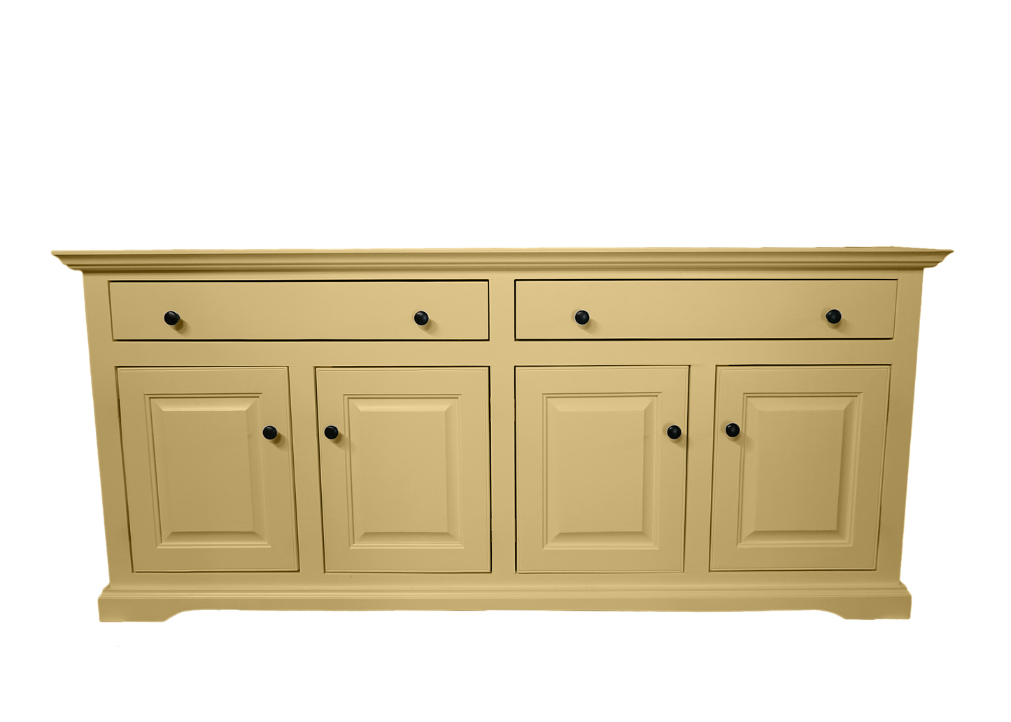 80" Traditional Solid Wood Sideboard Buffet