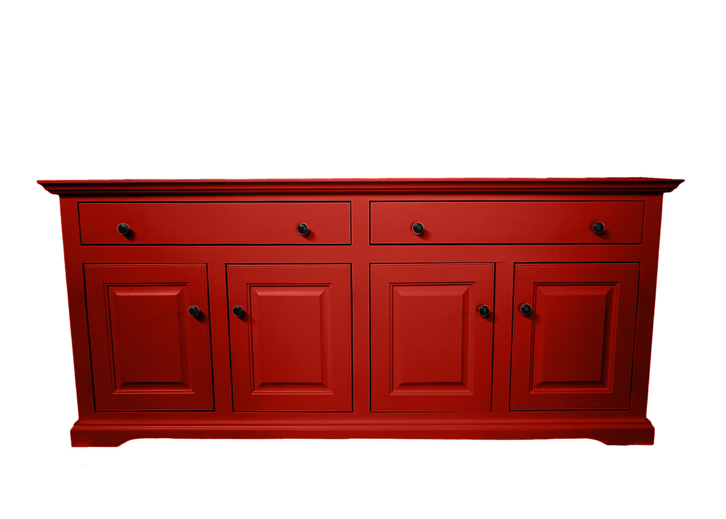 80" Traditional Solid Wood Sideboard Buffet