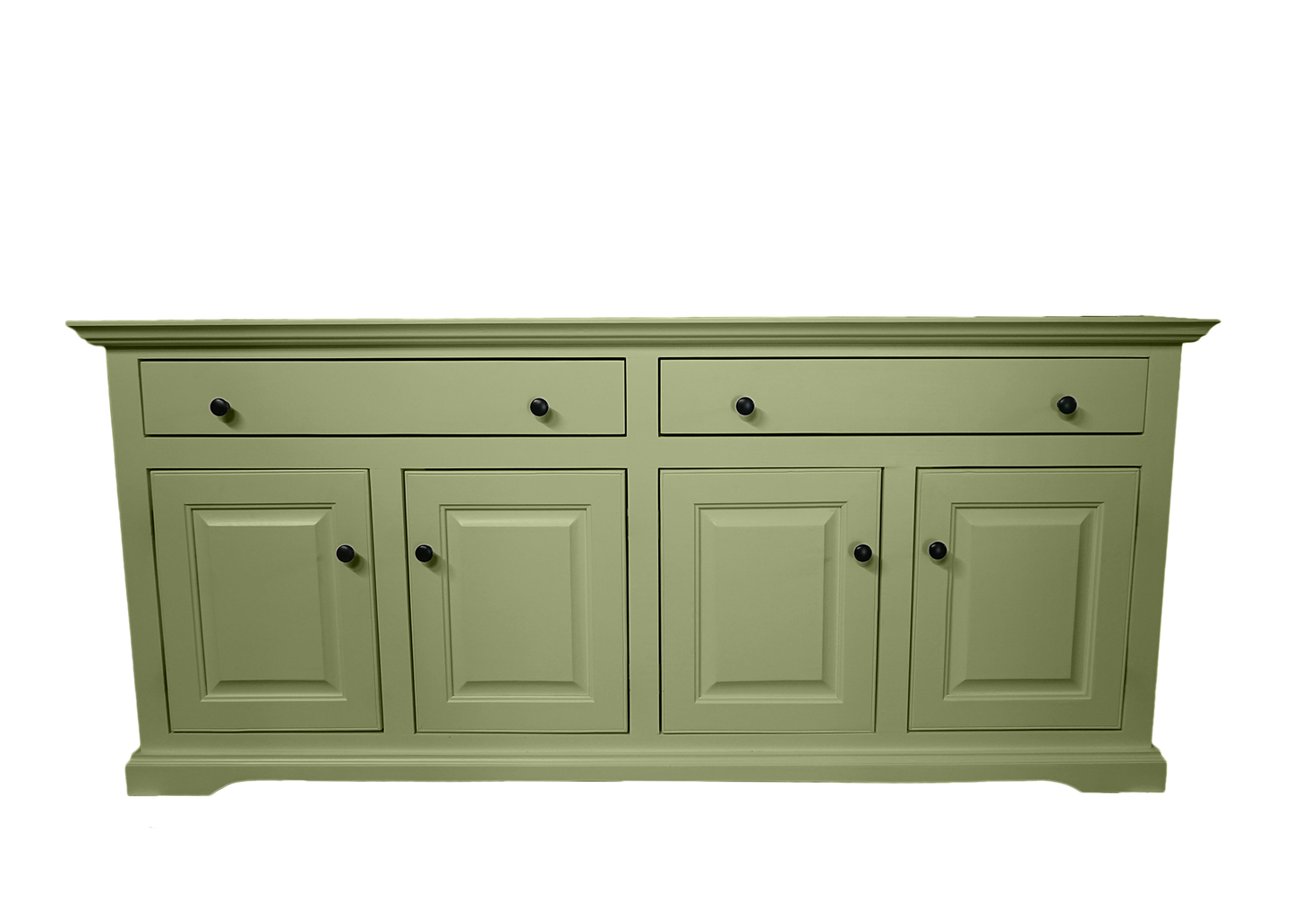 80" Traditional Solid Wood Sideboard Buffet