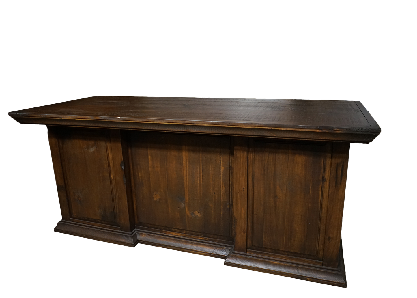 Sierra Rustic Executive Solid Wood Desk