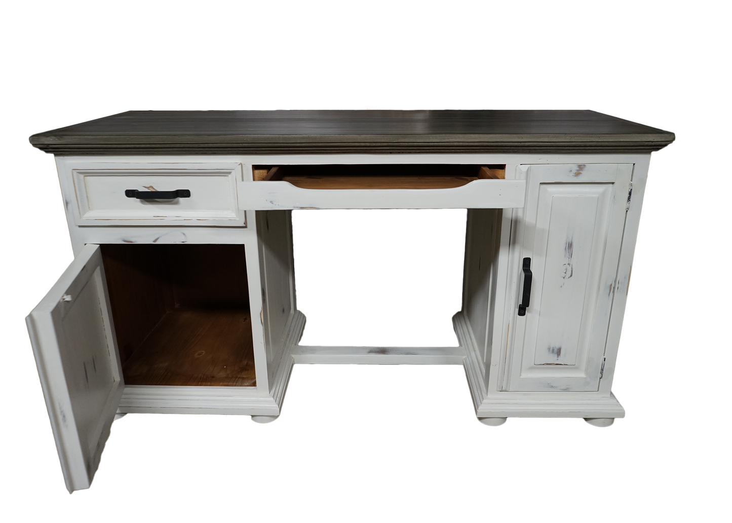 Sierra Rustic Solid Wood Computer Desk