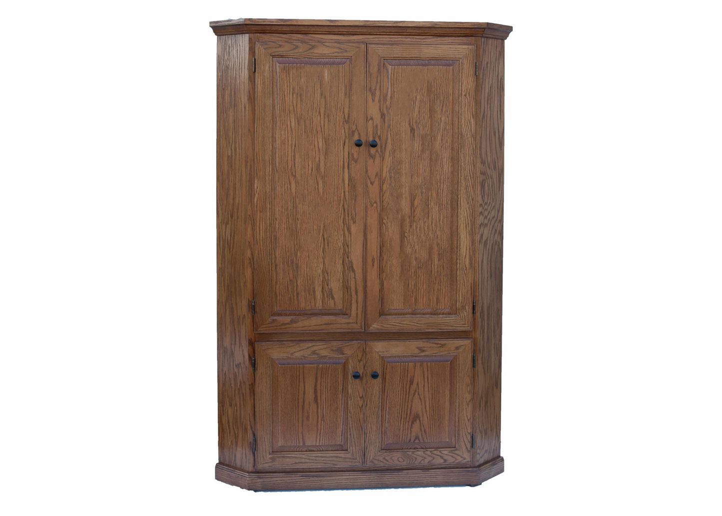 Classic Oak Corner Solid Wood Kitchen Pantry