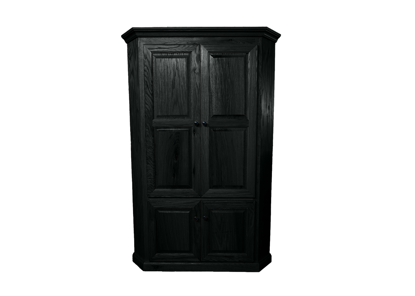 Classic Oak Corner Solid Wood Kitchen Pantry