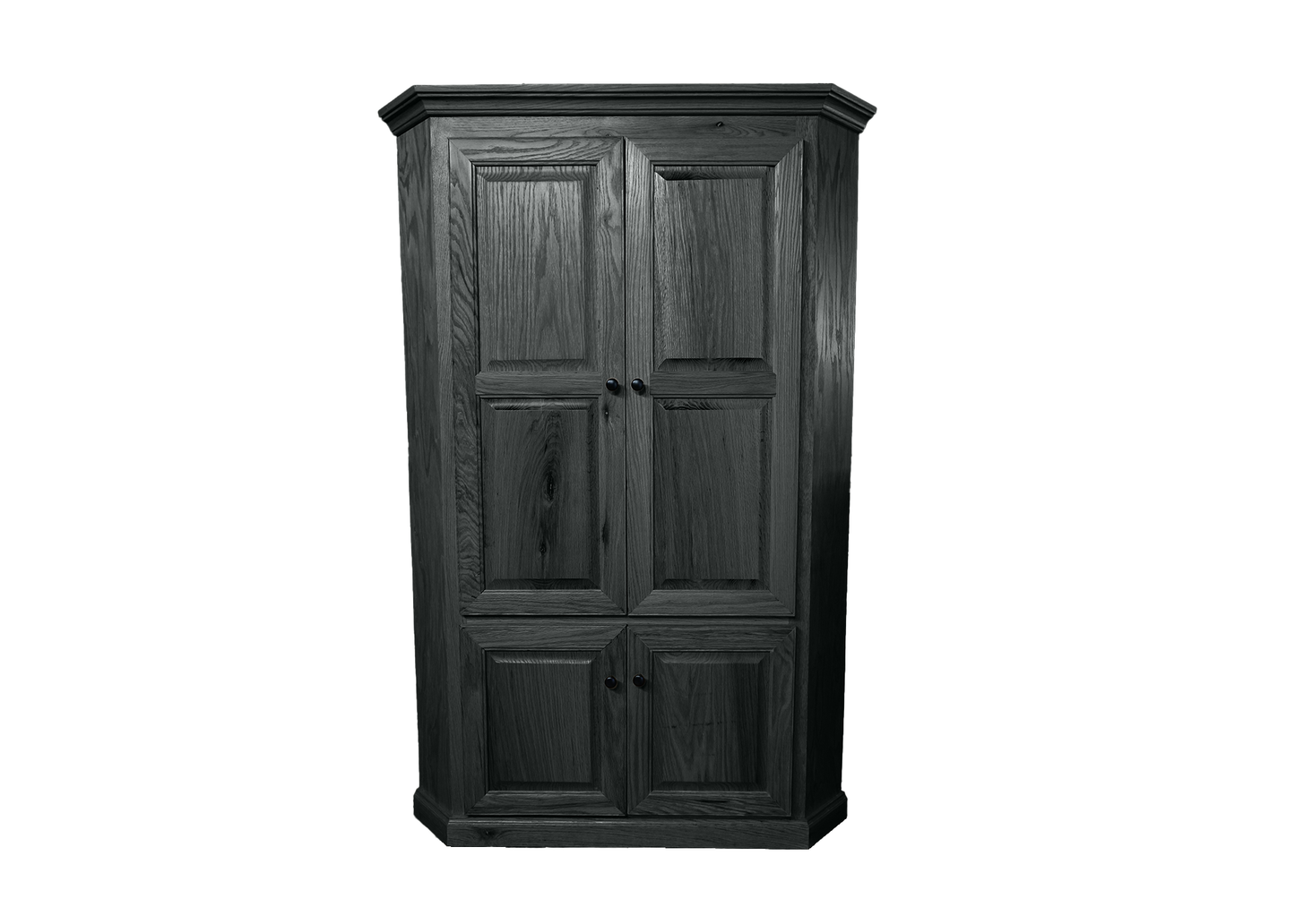 Classic Oak Corner Solid Wood Kitchen Pantry