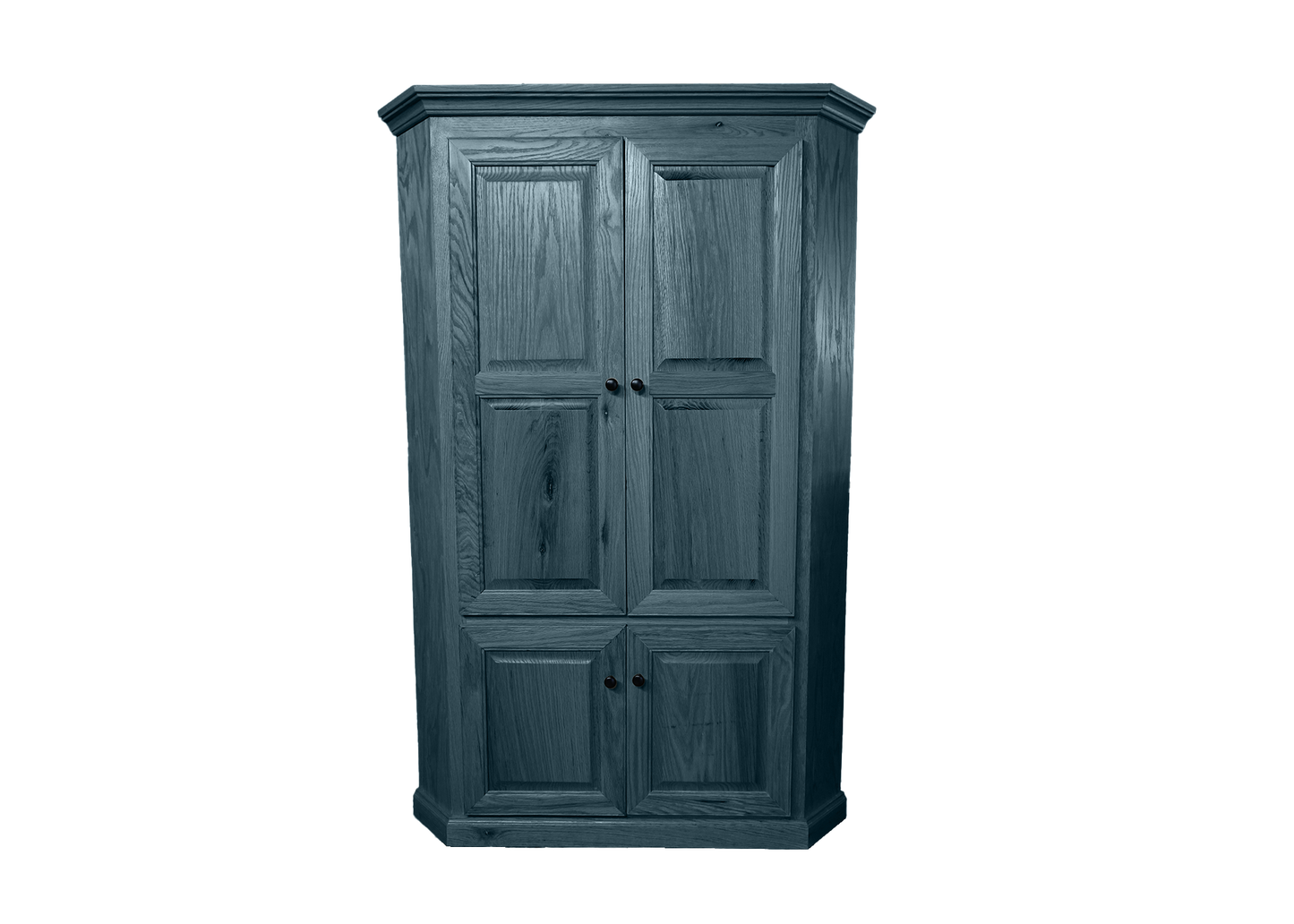 Classic Oak Corner Solid Wood Kitchen Pantry