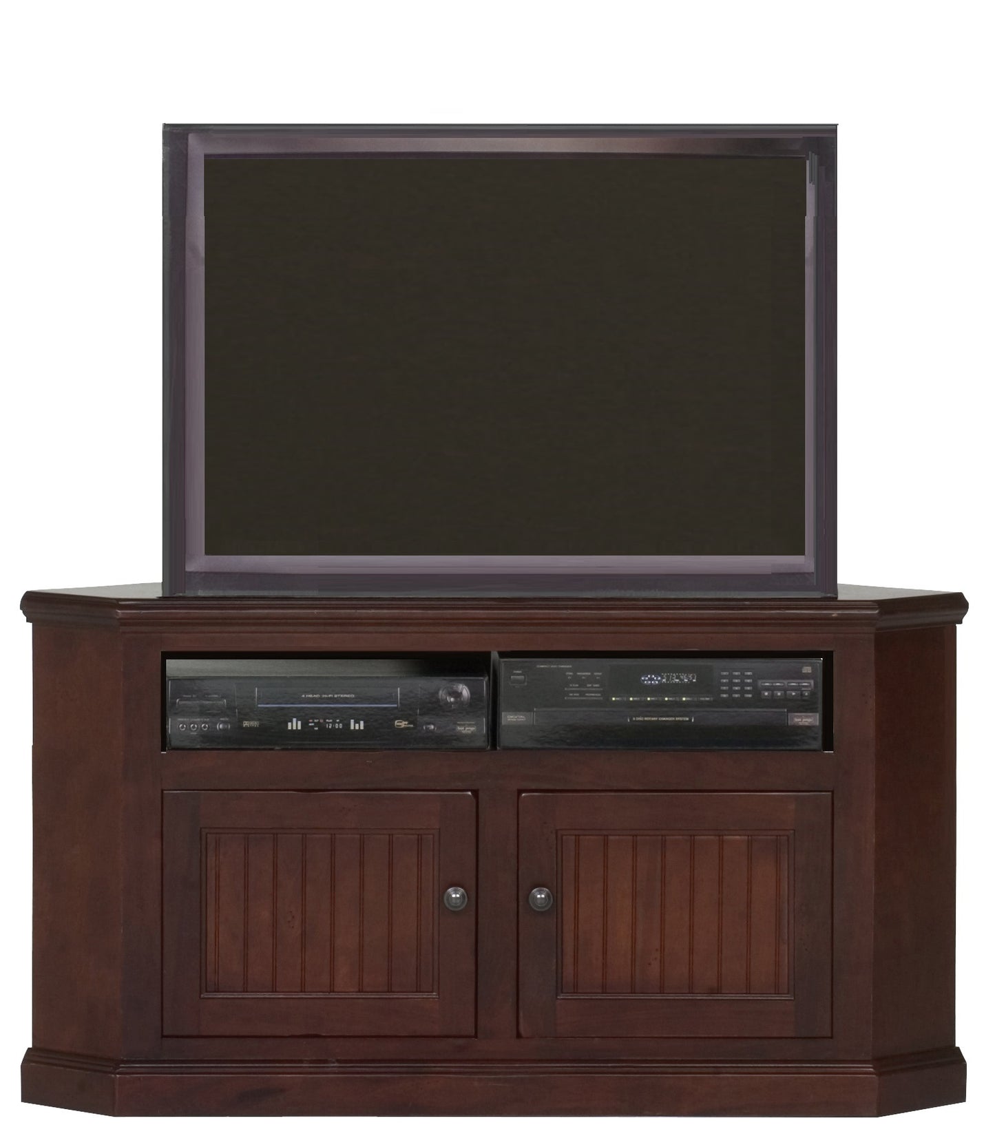50" Coastal Corner TV Cart