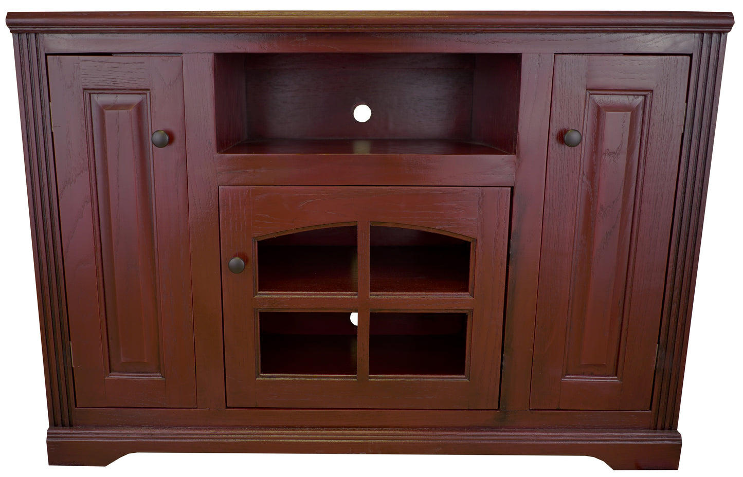 Oak Ridge 48" Solid Wood Entertainment Console