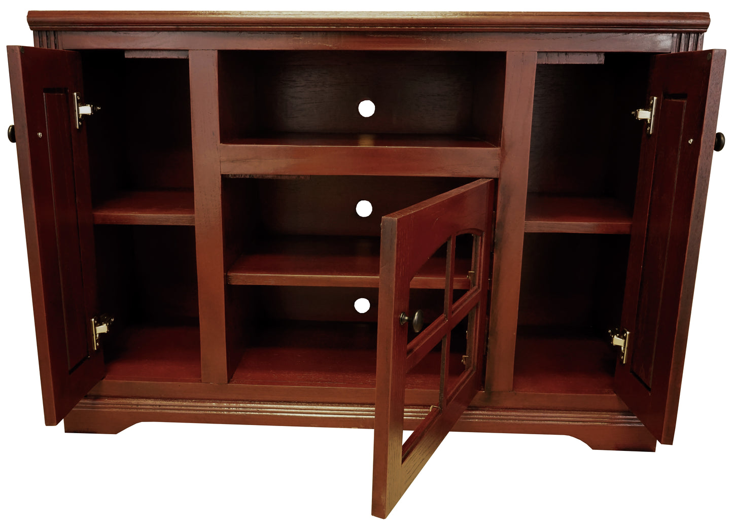 Oak Ridge 48" Solid Wood Entertainment Console