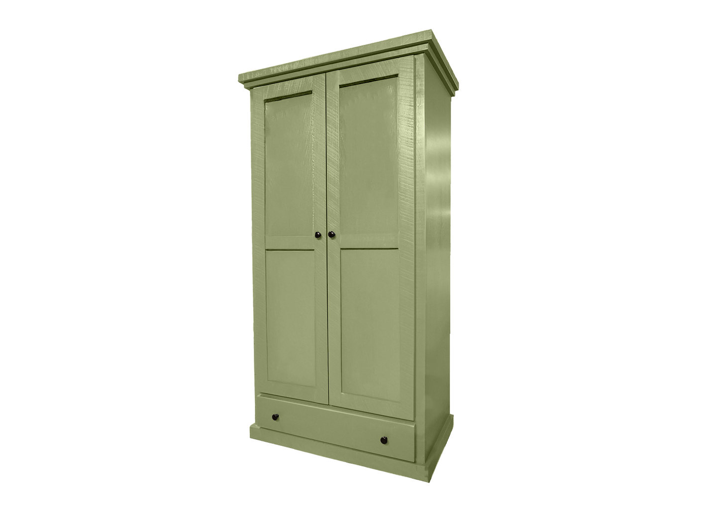 Farmhouse Solid Wood Wardrobe Armoire