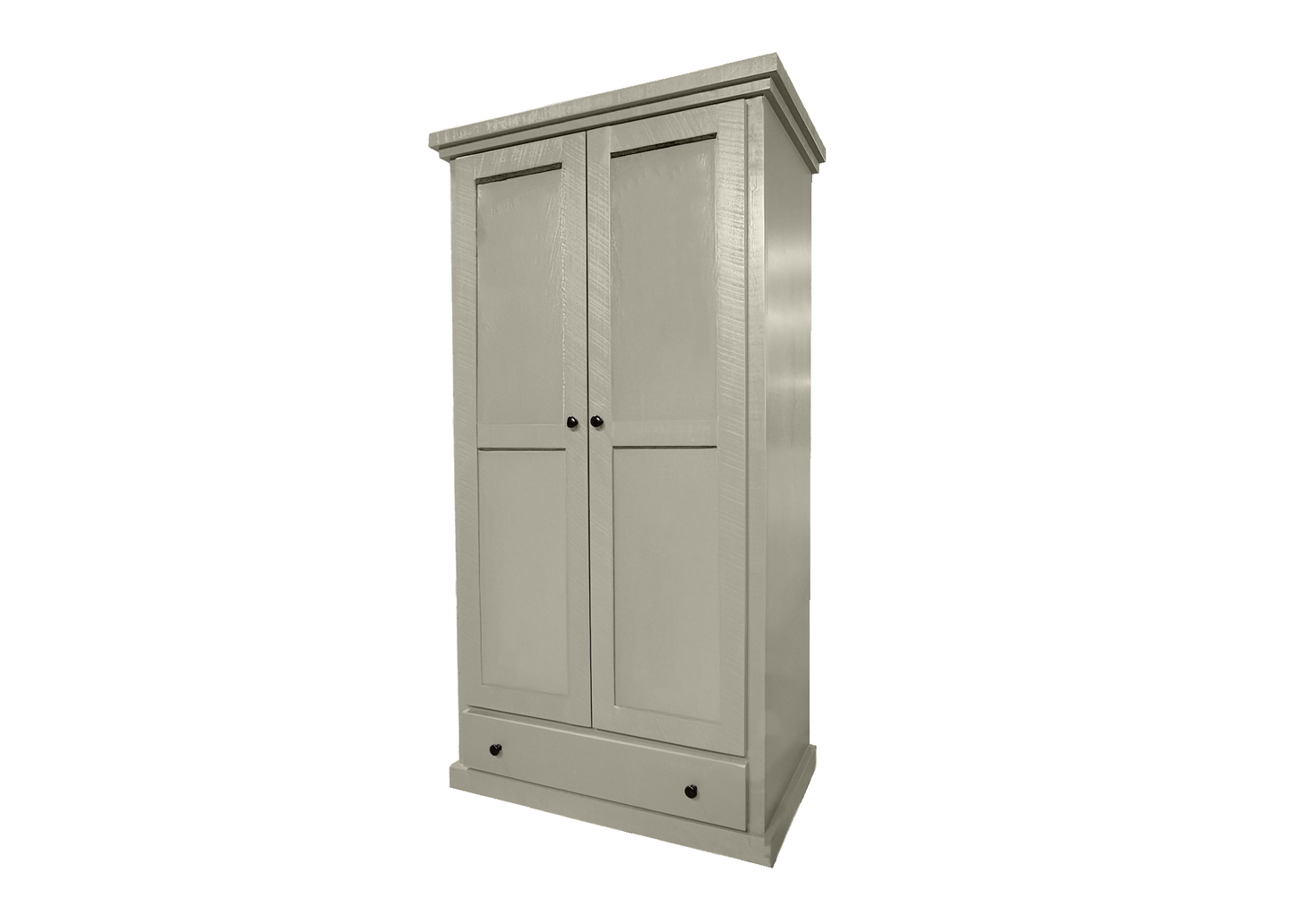 Farmhouse Solid Wood Wardrobe Armoire