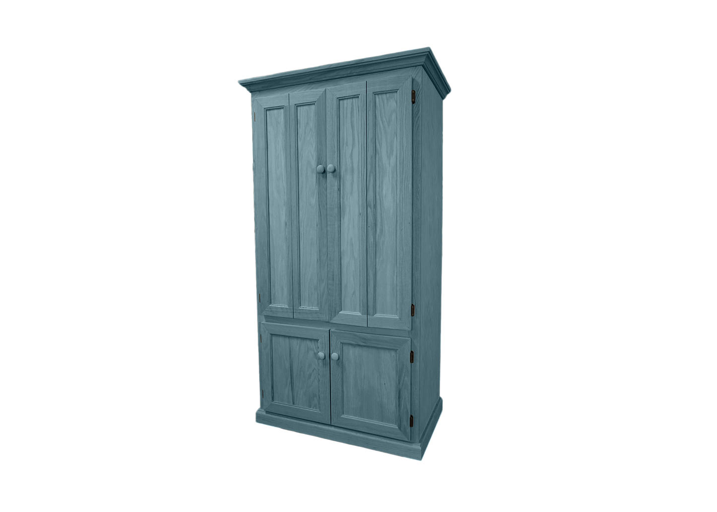Classic Oak Computer Armoire