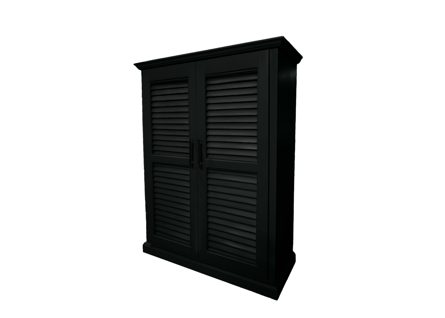 55" Tall Solid Wood Kitchen Cabinet Storage Pantry