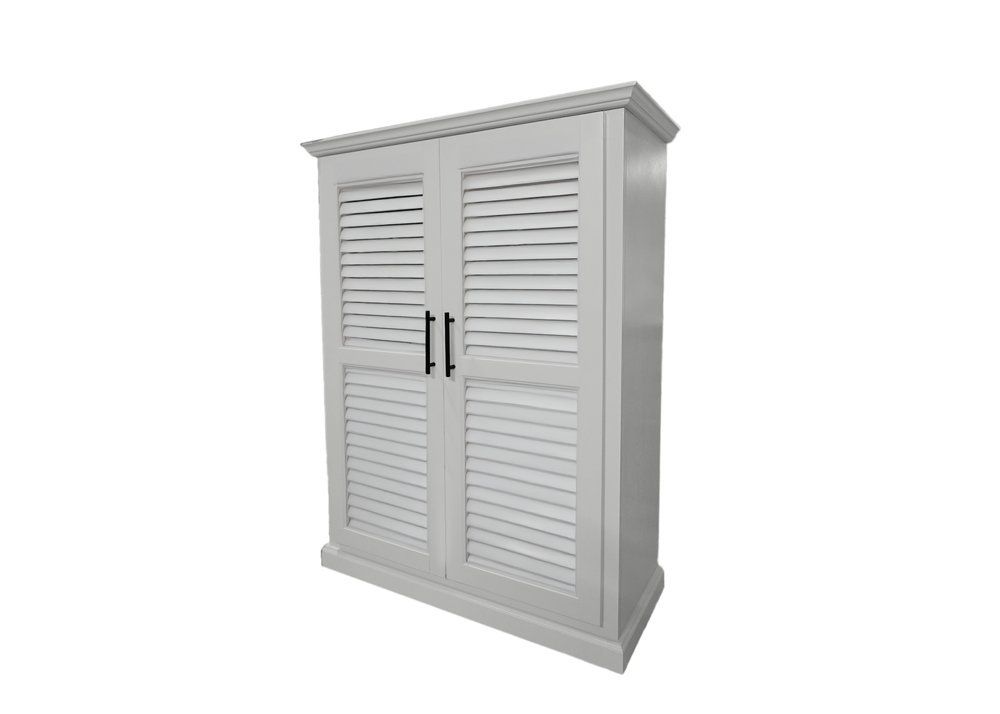 55" Tall Solid Wood Kitchen Cabinet Storage Pantry