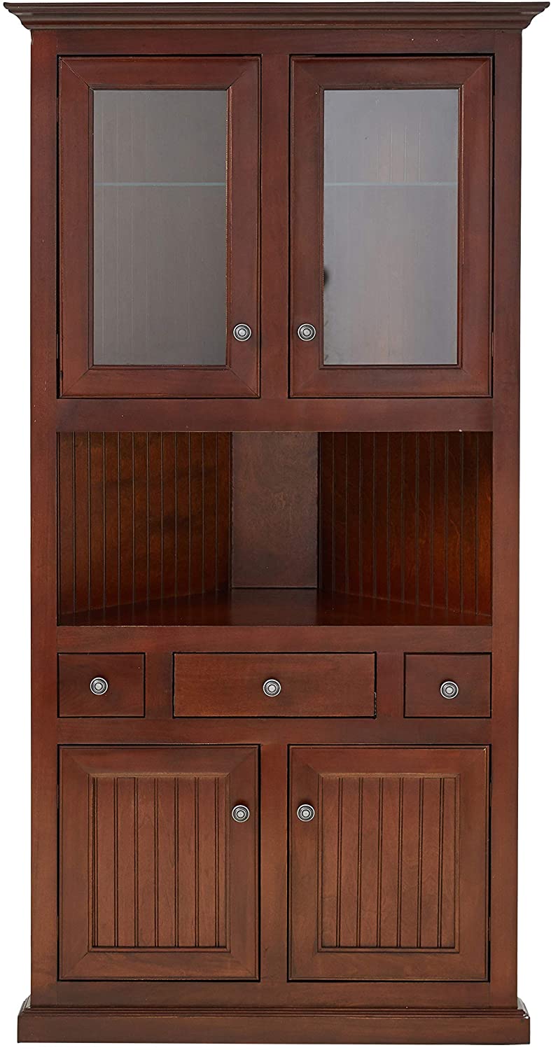 Coastal Corner Dining Hutch Buffet