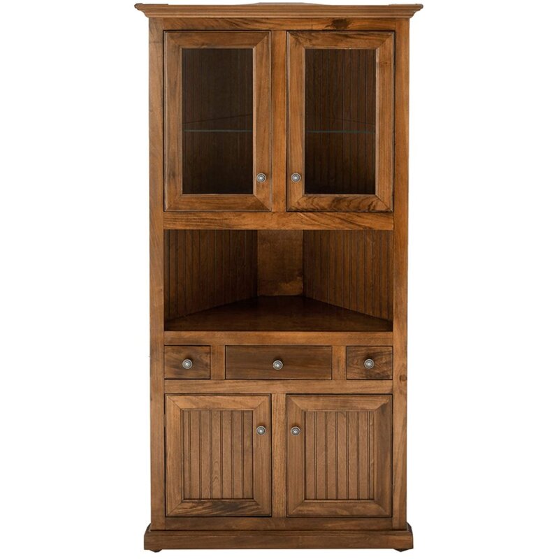 Coastal Corner Dining Hutch Buffet