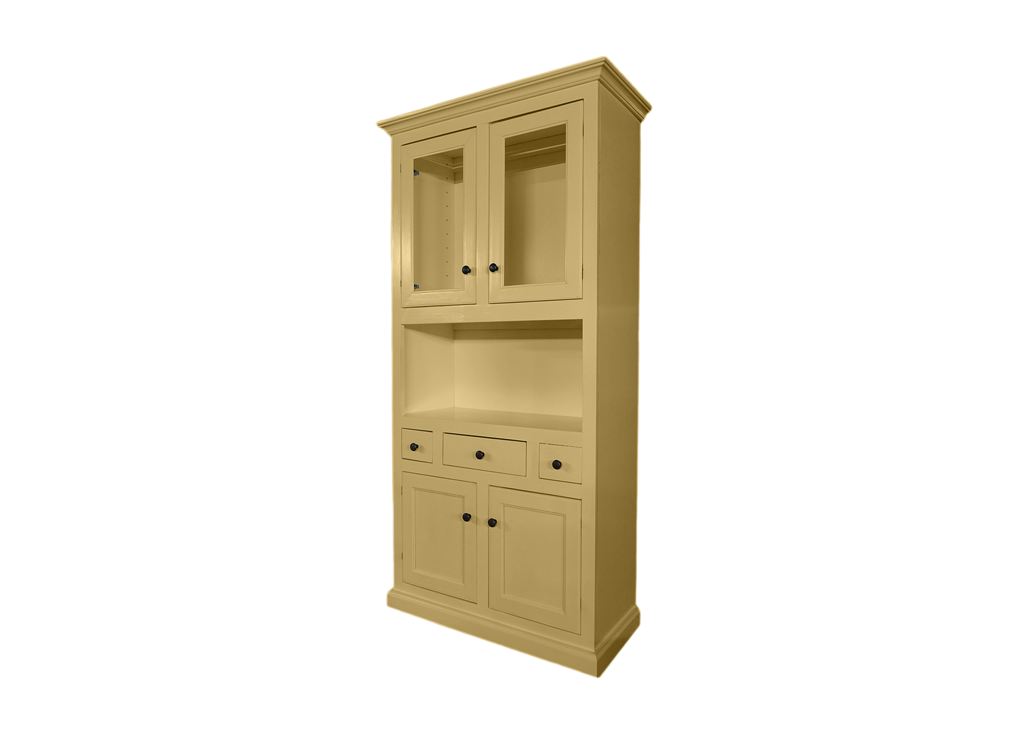 Modern Solid Wood Dining Hutch Buffet