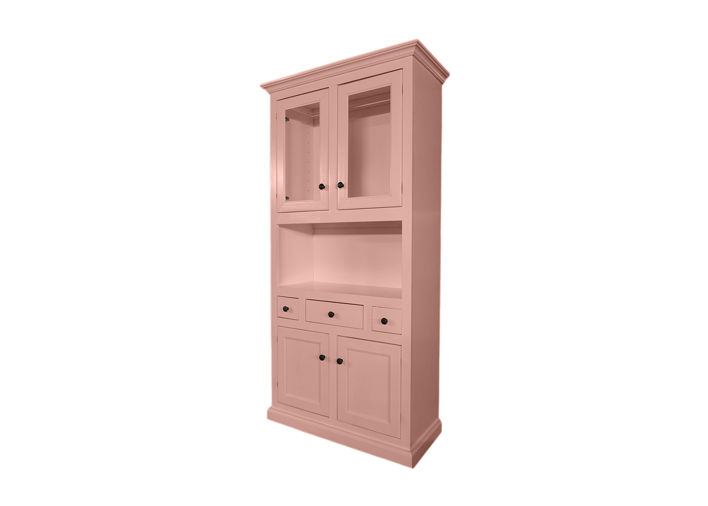 Modern Solid Wood Dining Hutch Buffet