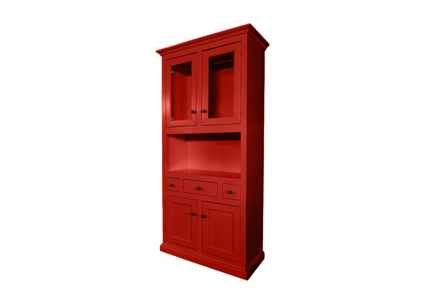 Modern Solid Wood Dining Hutch Buffet