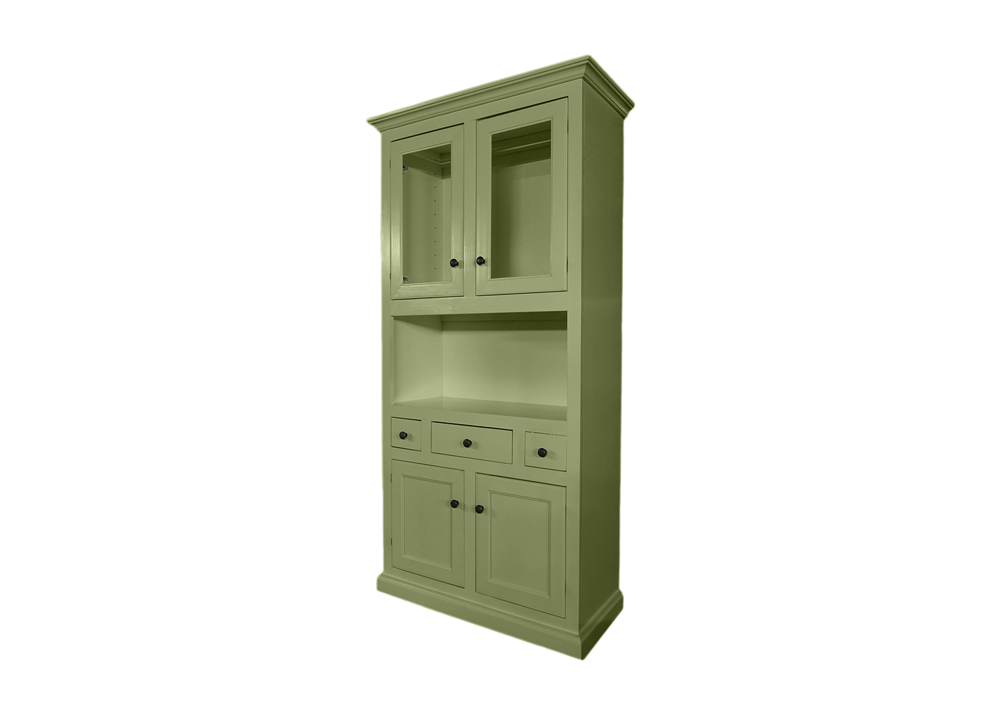 Modern Solid Wood Dining Hutch Buffet