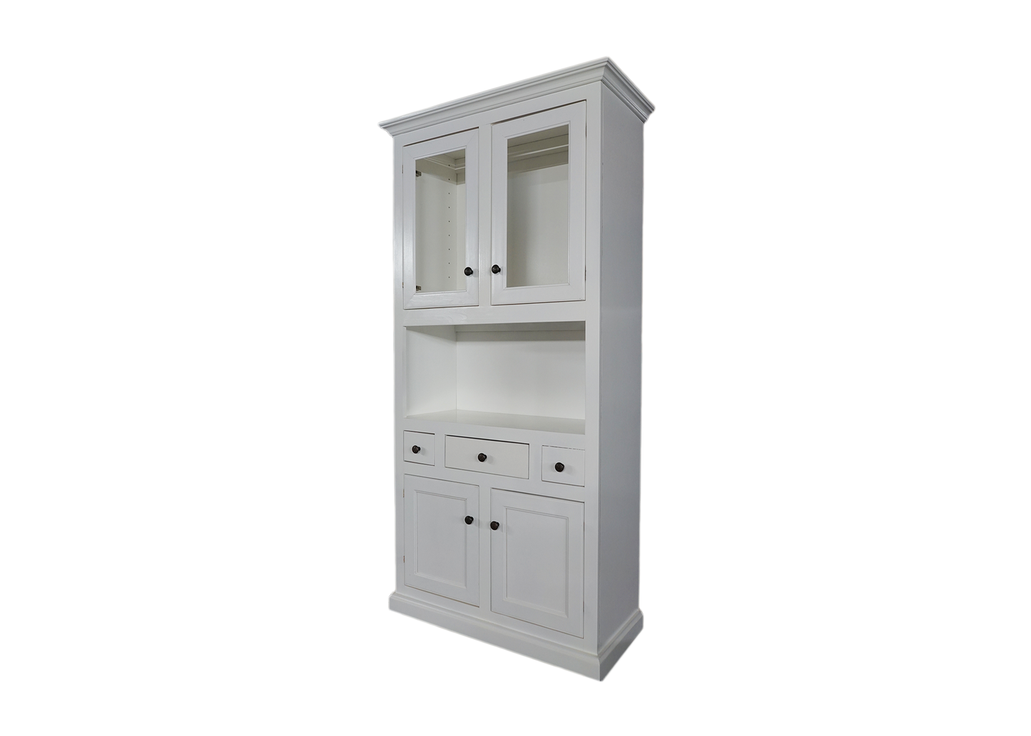 Modern Solid Wood Dining Hutch Buffet