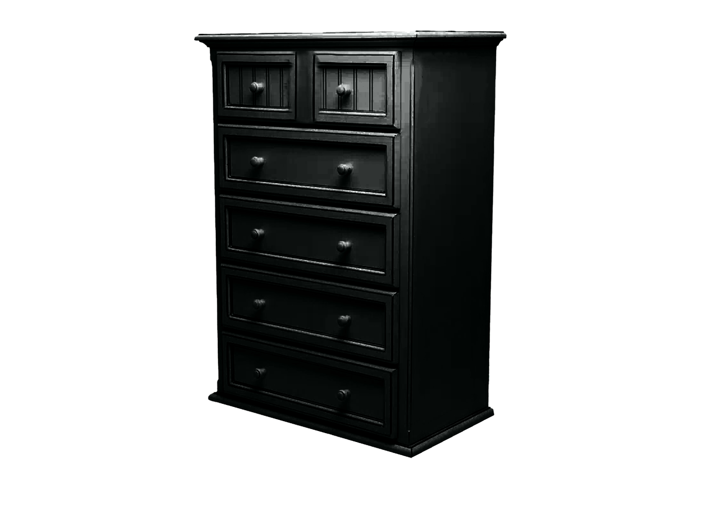 Coastal Solid Wood 6 Drawer Chest