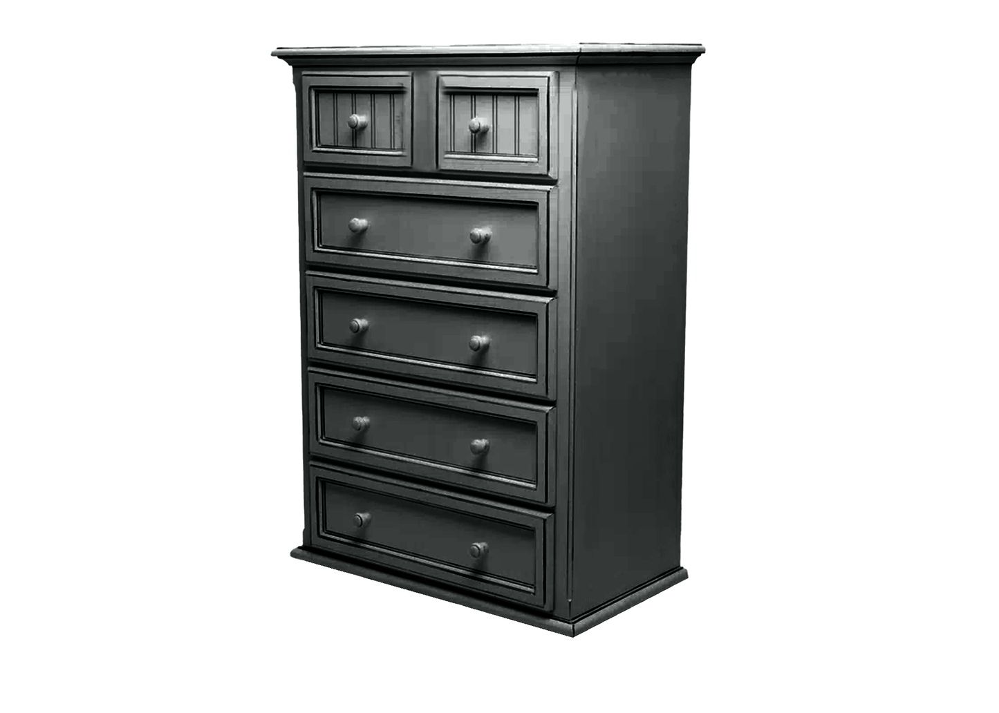 Coastal Solid Wood 6 Drawer Chest