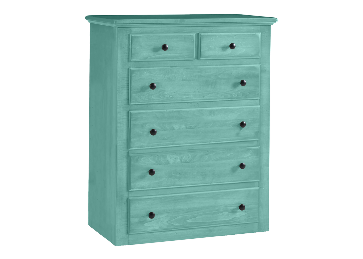 Traditional Solid Wood 6 Drawer Chest