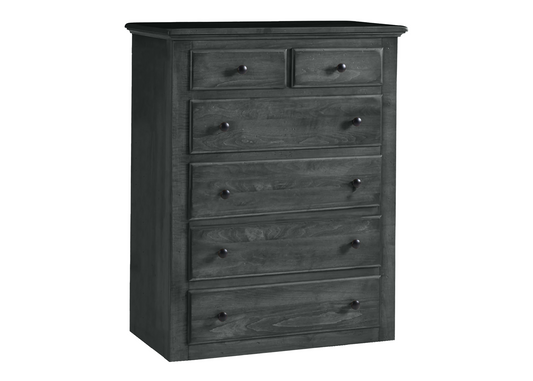 Traditional Solid Wood 6 Drawer Chest