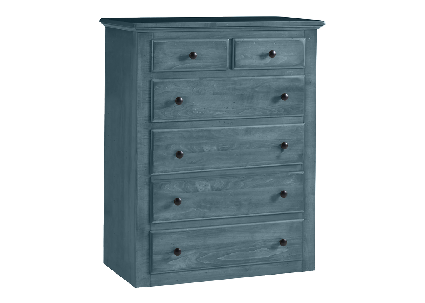 Traditional Solid Wood 6 Drawer Chest