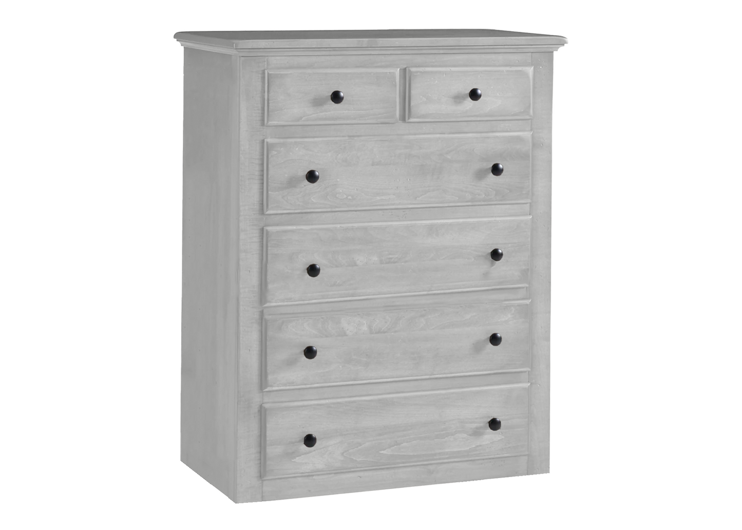 Traditional Solid Wood 6 Drawer Chest