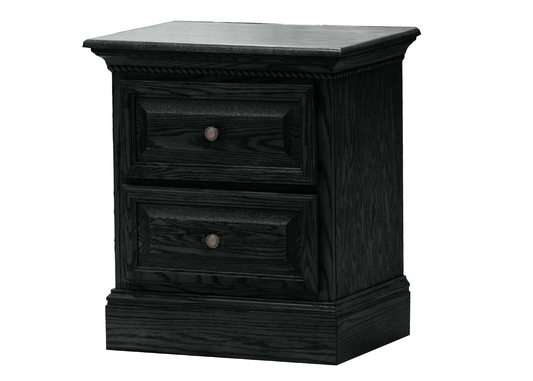Premiere Solid Oak 2-Drawer Night Stand