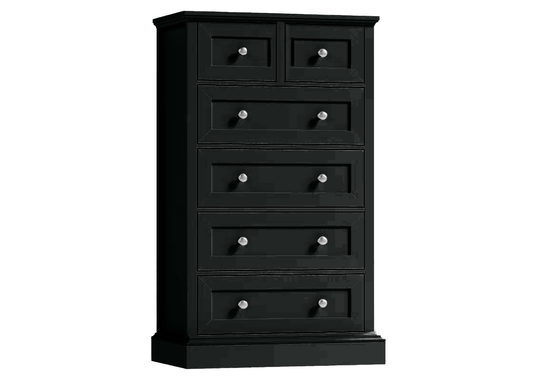Modern Solid Wood 6 Drawer Dresser