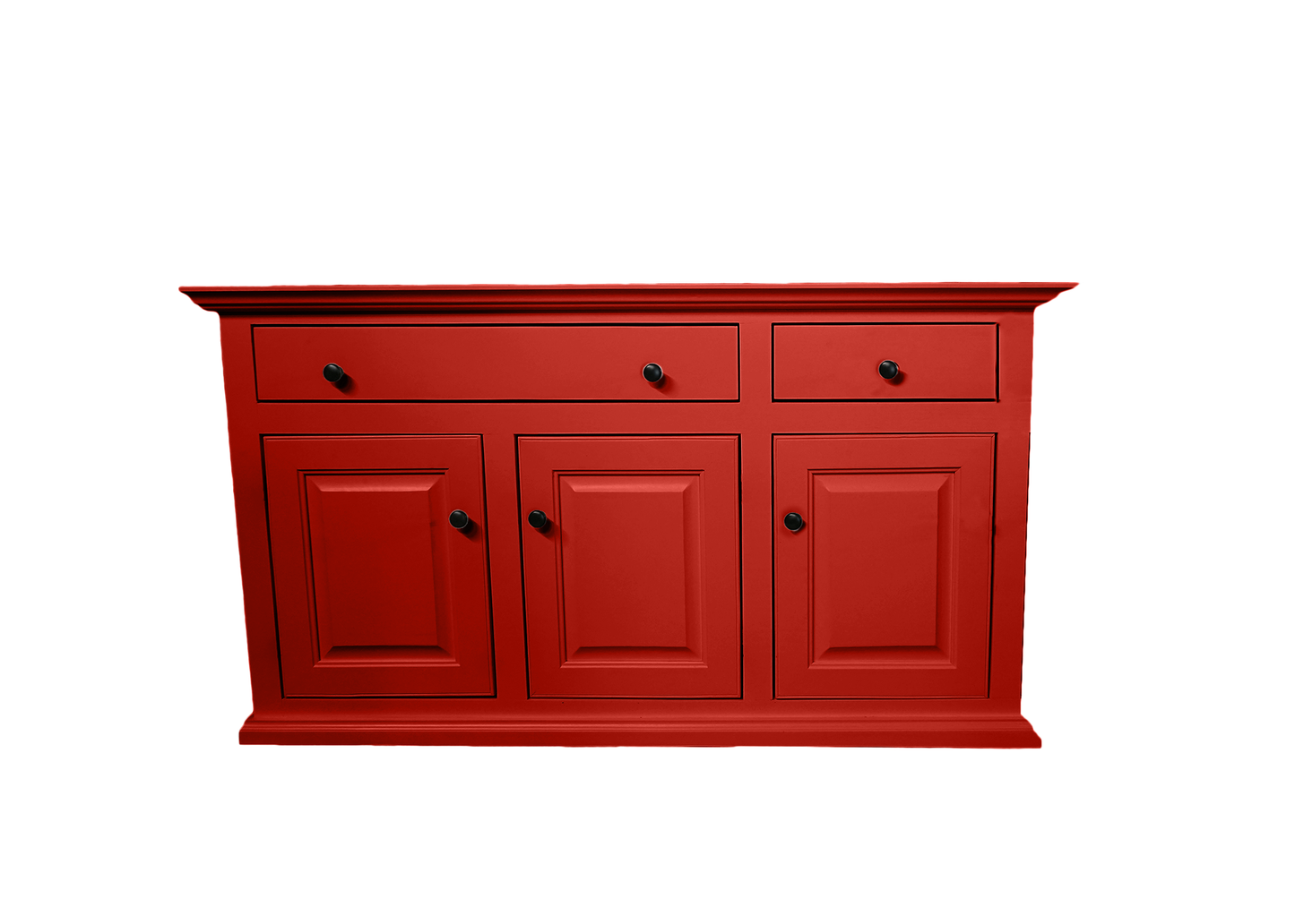 60" Traditional Solid Wood Sideboard Buffet