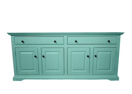 70" Traditional Solid Wood Sideboard Buffet