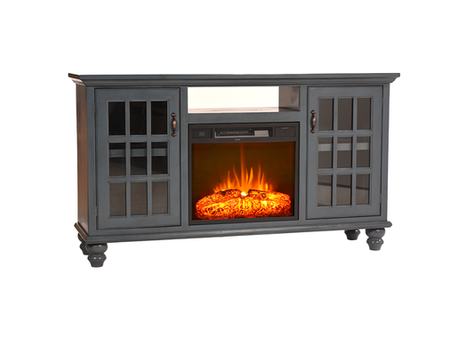 Modern Country Solid Wood Fireplace