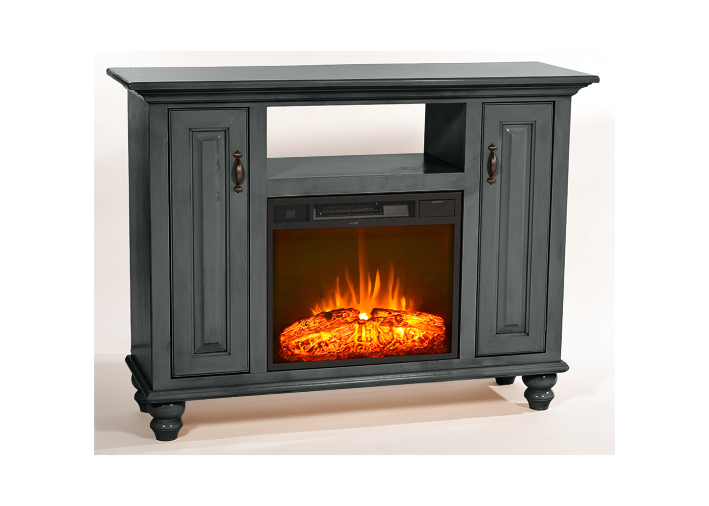 Orleans Solid Wood Fireplace Console