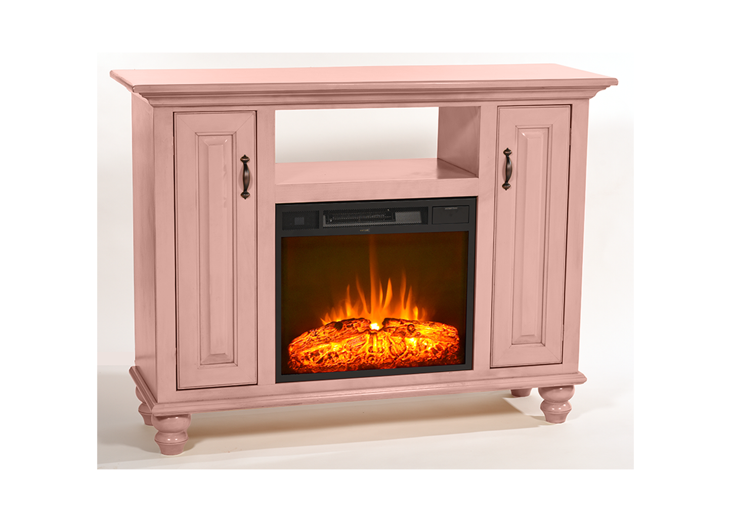 Orleans Solid Wood Fireplace Console