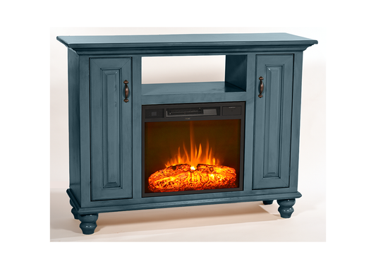 Orleans Solid Wood Fireplace Console