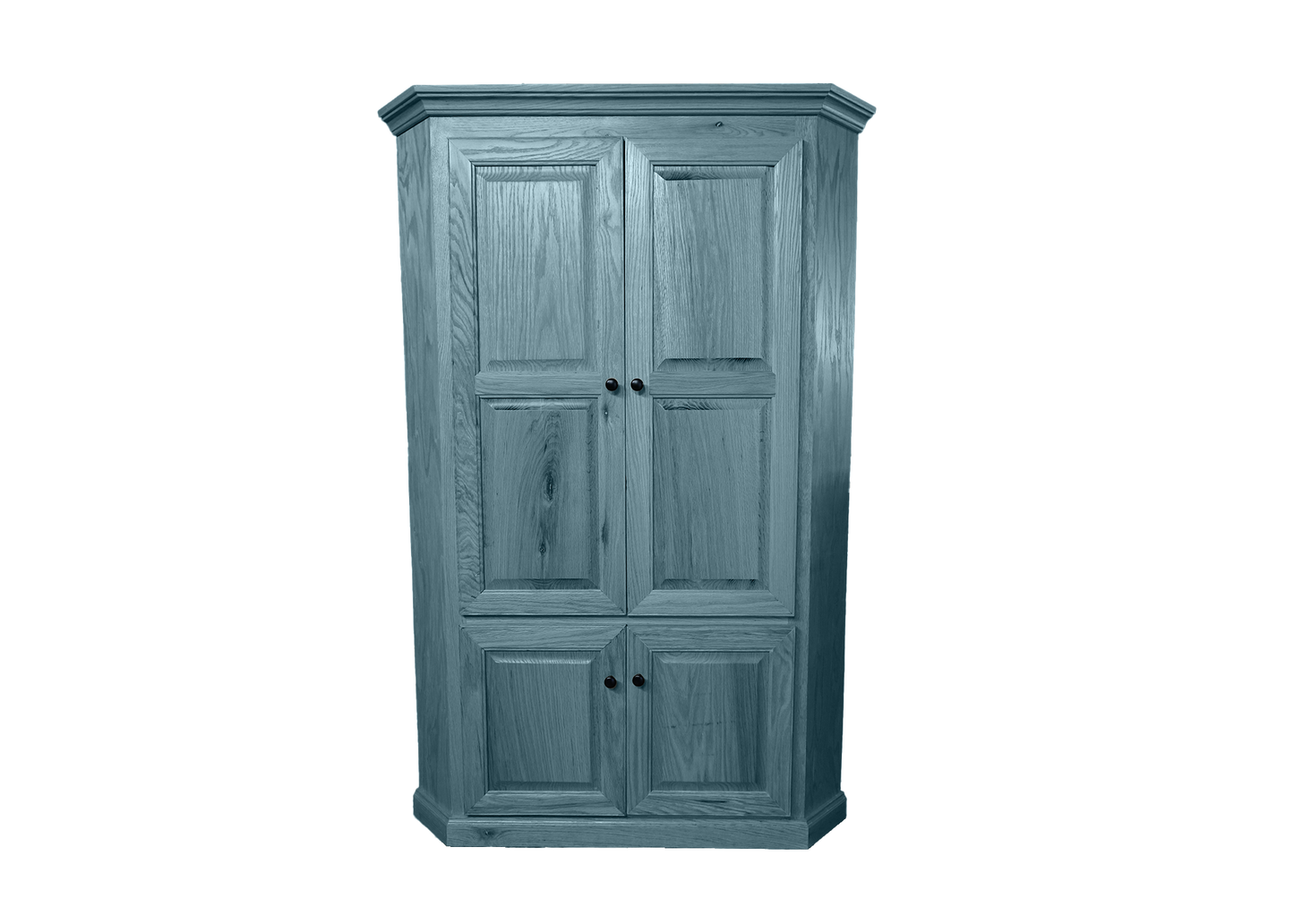 Classic Oak Corner Solid Wood Kitchen Pantry
